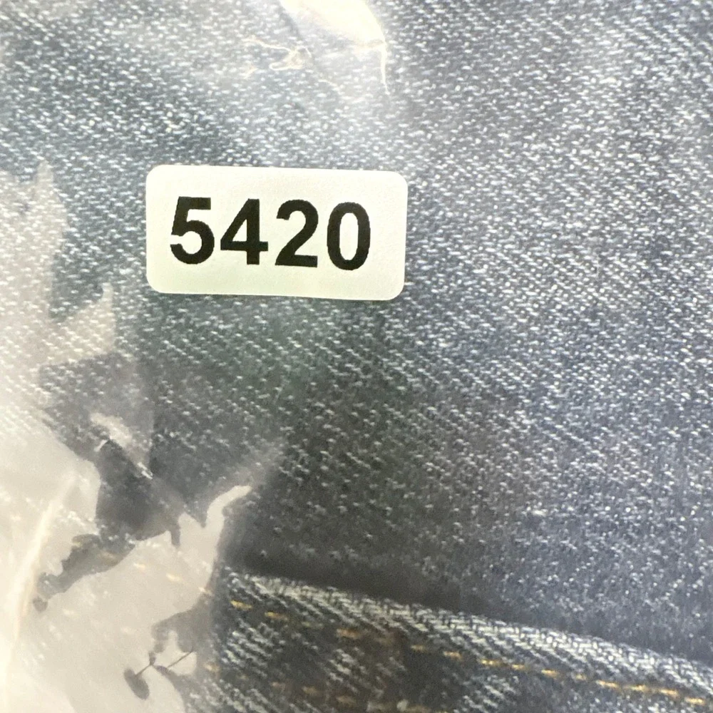 Retro Levis 514 Medium Wash Straight Leg Denim 38x30 Normcore Basic Actual 37x29
